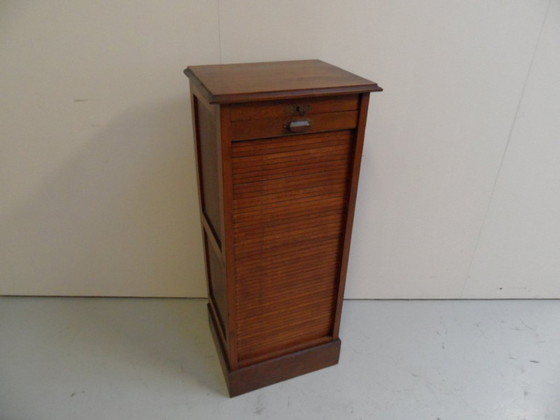 Image 1 of Antique roller shutter cabinet