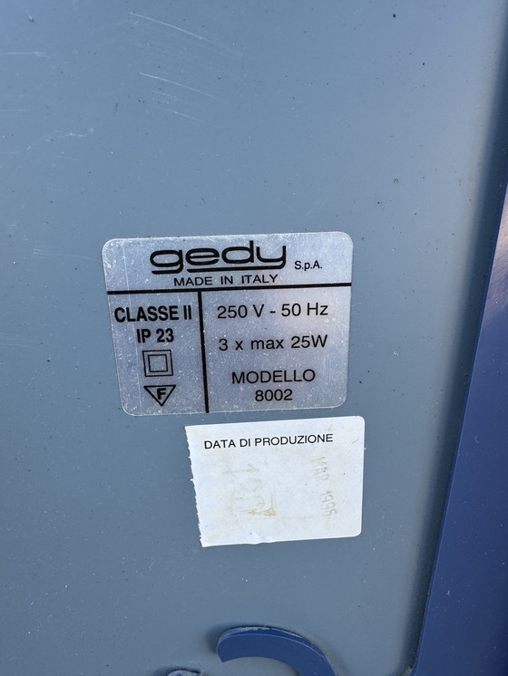 Image 1 of Espejo iluminado Gedy, Italia, década de 1970