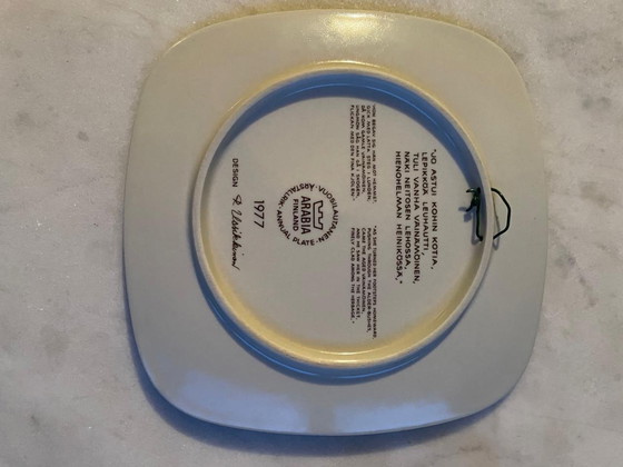 Image 1 of Arabia Kalevala Wall Plates Finlandia 1977-1999