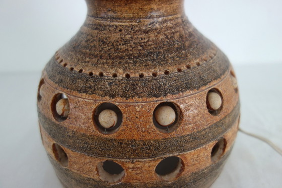 Image 1 of Georges Pelletier Keramische Lampvoet, 1960