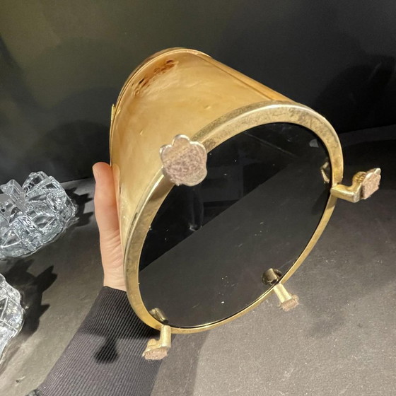 Set da fumo italiano in radica di noce, anni '70 – Oggetti decorativi, Brass, Hollywood Regency (photo 14 of 15)