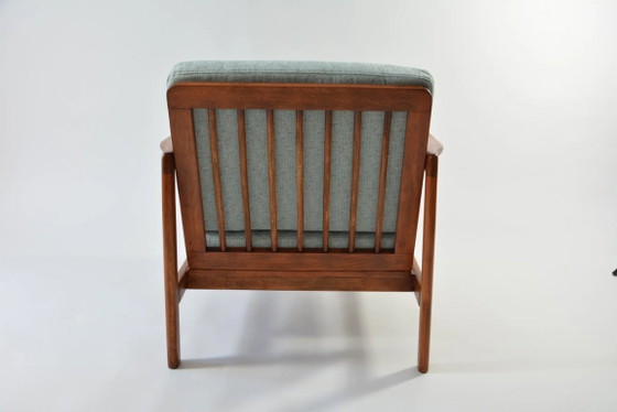 Image 1 of Licht mintgroene BZ fauteuil