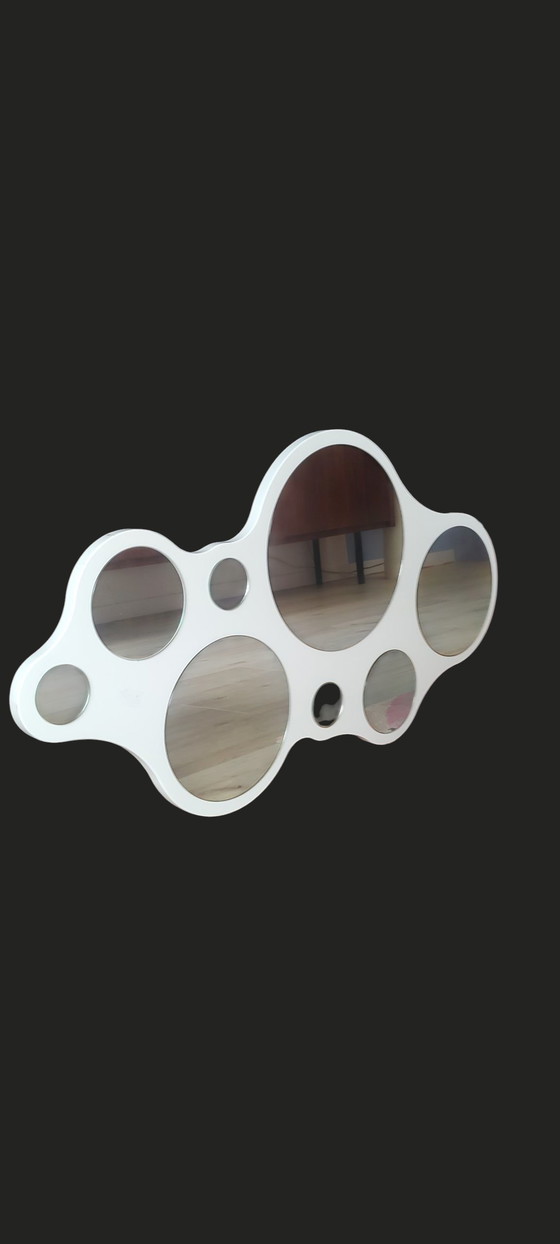 Image 1 of Calligaris "bubble" Italian design mirror 1990s