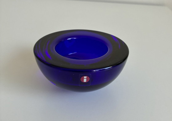 Iittala Ballo Azul Oscuro, Juego de 2 Piezas – Portavelas, Glass (photo 3 of 6)