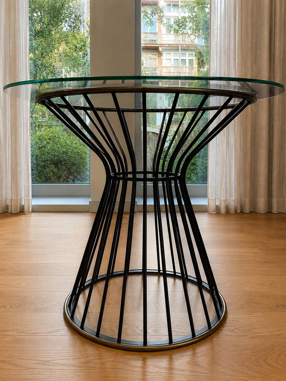Image 1 of West Elm - Hourglass dining table 