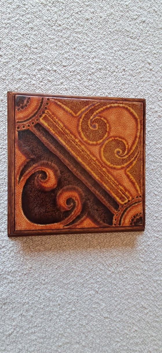 Sottopentola anni '70 prodotto in Italia – Accessori da tavola, Ceramica (photo 2 of 7)