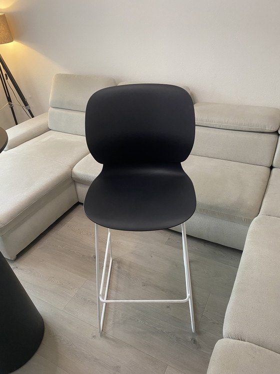 Set bar di design / Tavolo alto e 2 Sgabelli da bar (Haworth & Inclass) – HAY, Metal (photo 3 of 7)