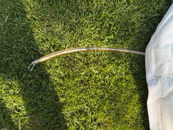 Hangmat met aluminium standaard en dik gewatteerd kussen – Ligbed tuin, Polyester (photo 15 of 29)