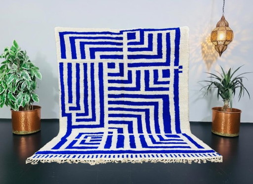 Traditionelle marokkanische Teppiche in Leinenoptik, 300 x 200 cm