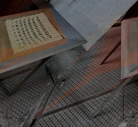 Image 1 of Audoux and Minet coffee table, 1950