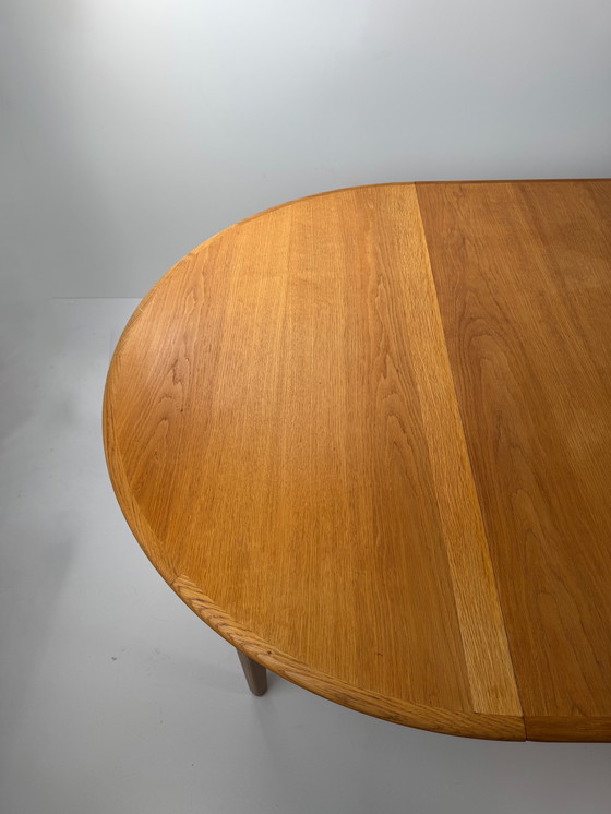 Image 1 of Henning Kjaernulf for Sorø Stolefabrik – Model 62 Extendable Oak Dining Table