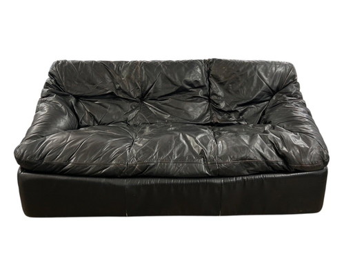 canapé en cuir Cinna 1970