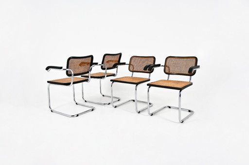 Dining Chairs Style B32 by Marcel Breuer Set of 4