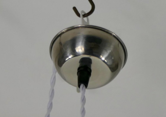 Image 1 of Lampada a sospensione vintage Ezan Art Déco con ghiaccioli