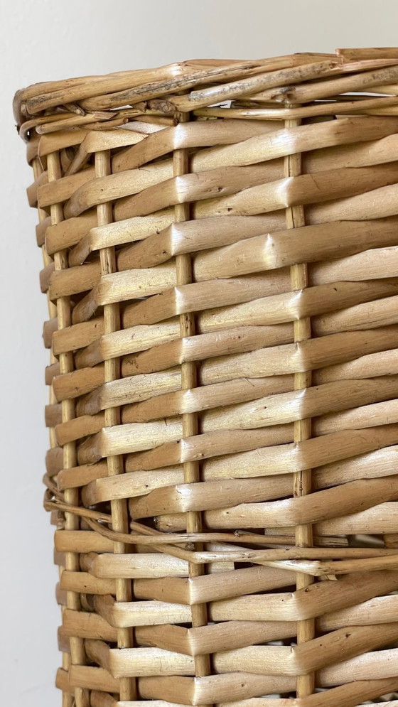 Image 1 of Porte PARAPLUIE Rotin VINTAGE