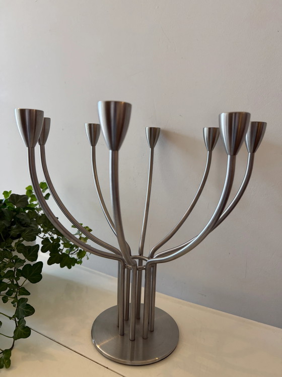 90er Jahre Ikea Stockholm Kerzenständer – Hagberg, Kerzenhalter, Metal (photo 3 of 8)