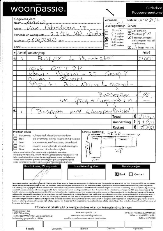 Image 1 of Estamos vendiendo nuestro sofá , comprado alrededor de un año en La Haya. Excelentes condiciones, (sin manchas , sin daños) , ap