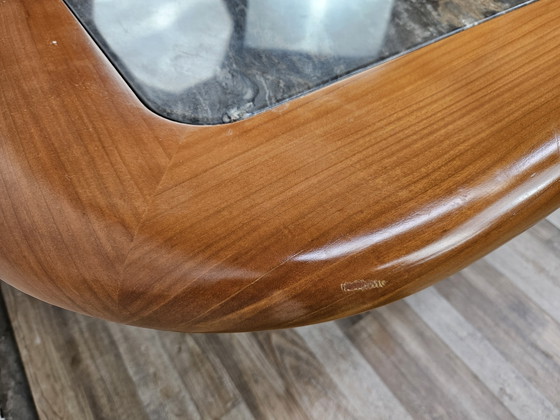 Image 1 of Mesa de centro con tablero de mármol de Hohnert Design, Alemania, 1960