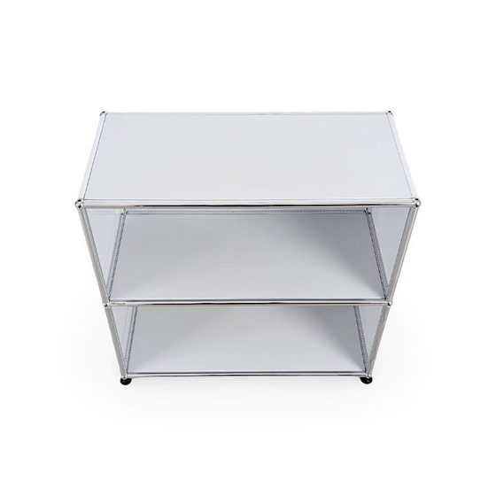Image 1 of Cassettiera originale USM Haller, mobiletto/credenza bianco Fritz Haller2