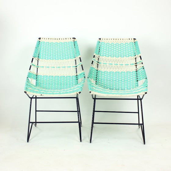 Image 1 of Mid Century Outdoor Sitzgarnitur, Tschechoslowakei, 1960er