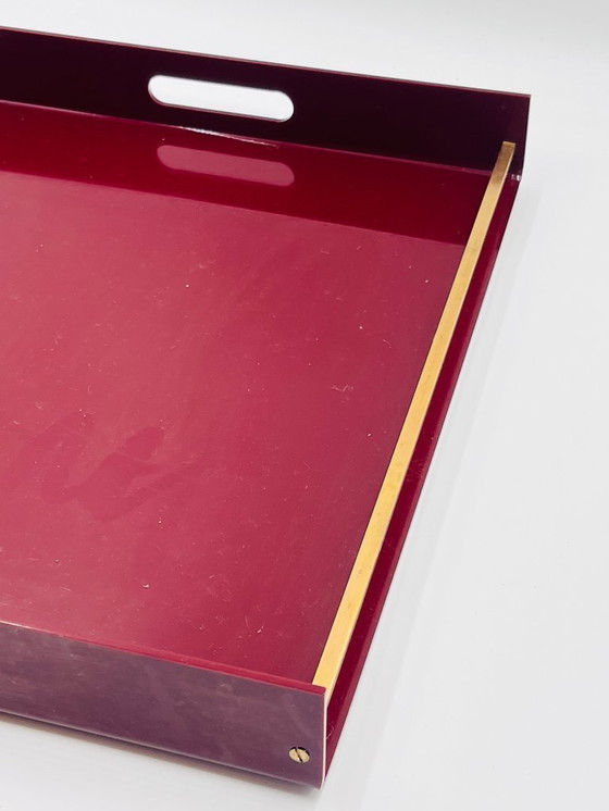 Image 1 of Tablett aus Lucite Maison Mercier