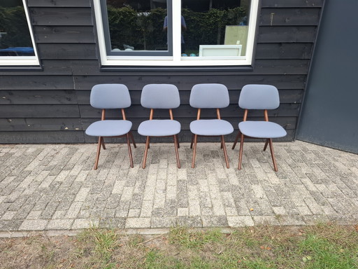 4 chaises siccor louis van teeffelen