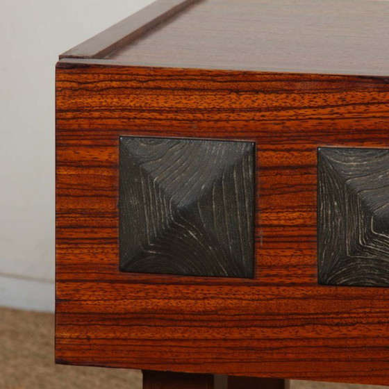 Image 1 of Ein Paar antike hölzerne Nachttische aus den 1960er Jahren