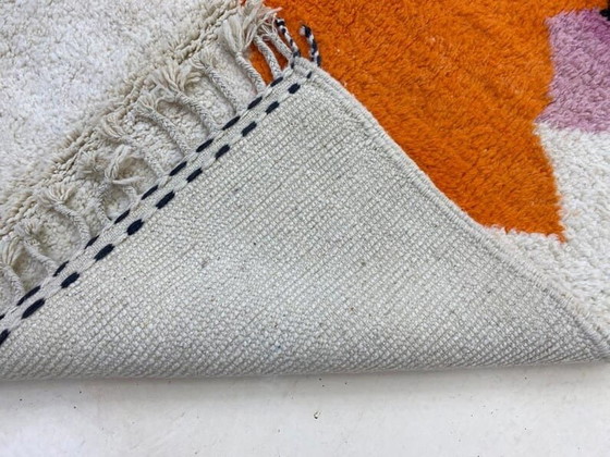 Traditioneel, op maat gemaakt Beni Ouraine wollen tapijt, formaat 1,5/2,5 m – Aime Té, Vloerkleden en tapijten (photo 4 of 9)