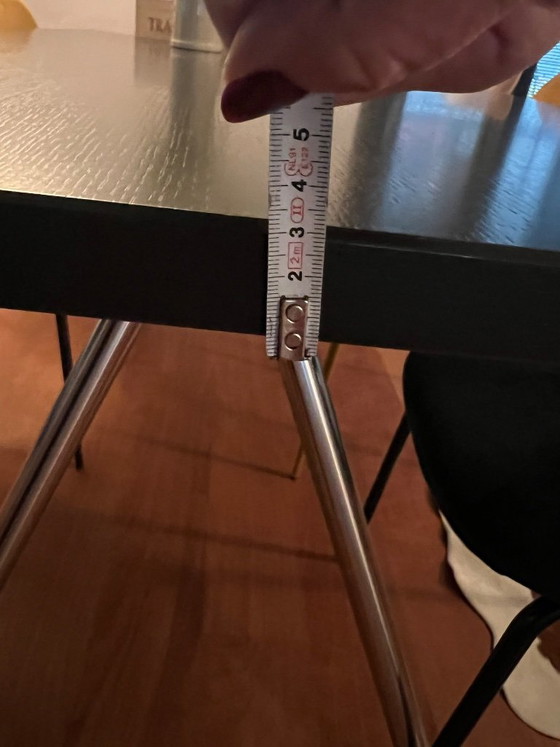 Bulthaup c3 eettafel, Metaal, Hout, Zwart (foto 9 van 9)