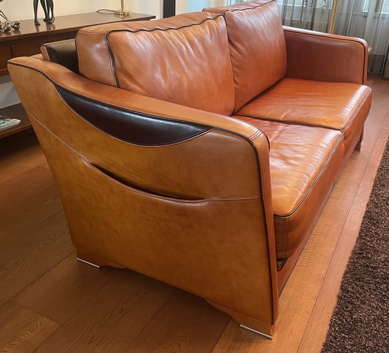 Image 1 of Banco Ágora Cuero Tabaco /1004