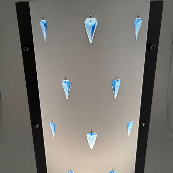 Image 1 of Samuel Parker International – "S-Tube" Postmodern table & wall lamp (Slamp), Italy circa 1995