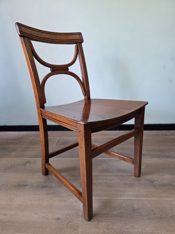 Image 1 of Schuiteman Collectie – Console, Spiegel, Salontafel & 4 Stoelen
