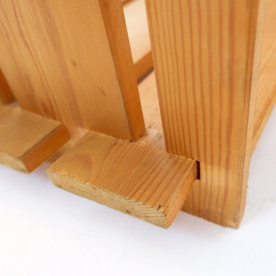 Image 1 of Vintage grenen plank in de stijl van Maison Regain, jaren 80.