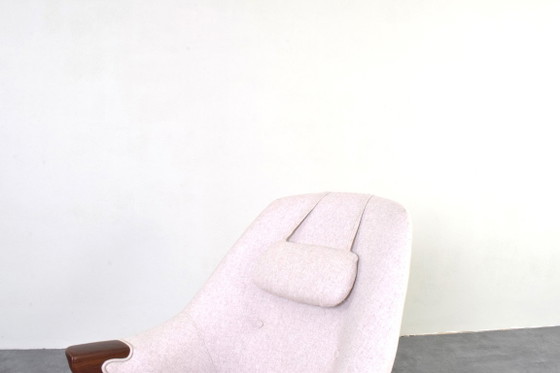 Fauteuil Bravo en teck Mid-Century par Sigurd Ressell pour Hjellegjerde Møbelfabrikk, 1957 – Wood, Wool (photo 11 of 12)