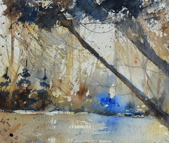 Image 1 of il mio fiume - acquerello