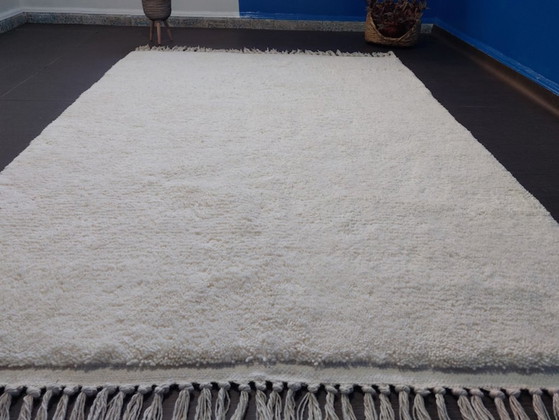 Alfombra de lana marroquí 200cmx300cm – Cotton (photo 3 of 8)