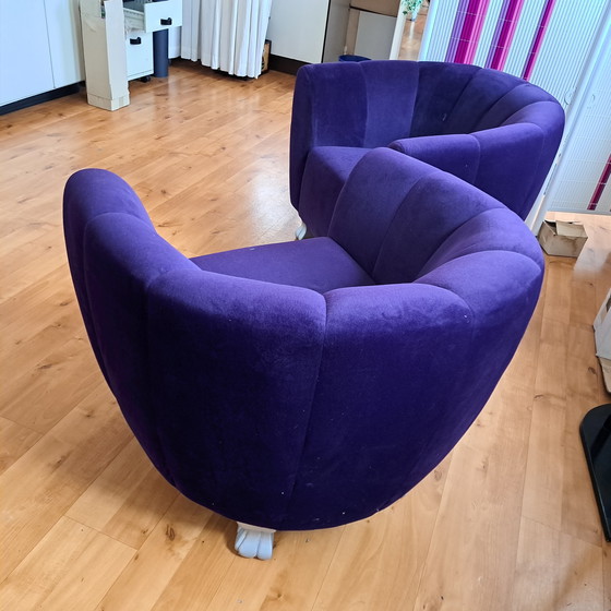 Image 1 of 2 sillas moradas de Montel