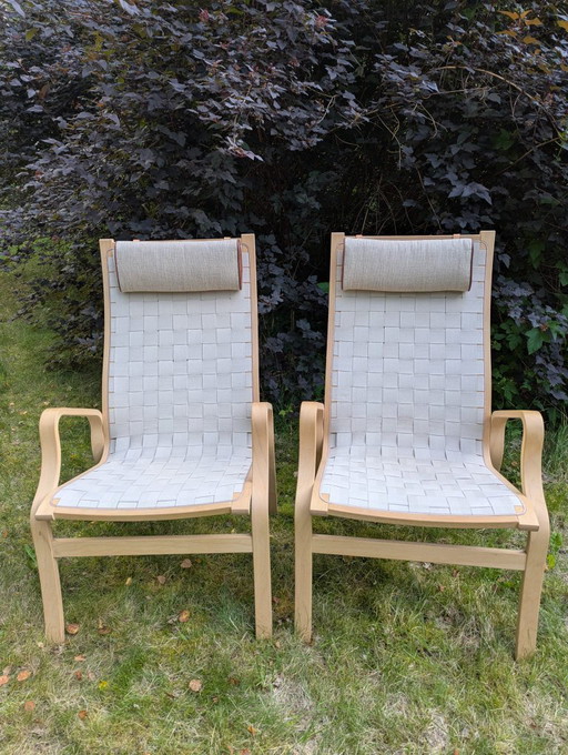 2x chaises Albert par Finn Ostergaard pour Kvist Møbler.