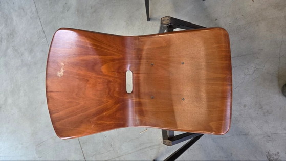 Sedie vintage THUR OP SEAT, Sedie da camera, Ferro, Legno, Multicolore (foto 8 di 11)