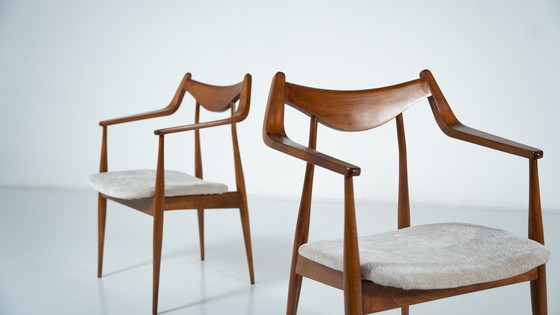 Image 1 of Pair Of Armchairs By Heczendorfer László, Hungary, 1960