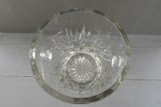 Image 1 of Seau à champagne vintage Baccarat de Lorraine