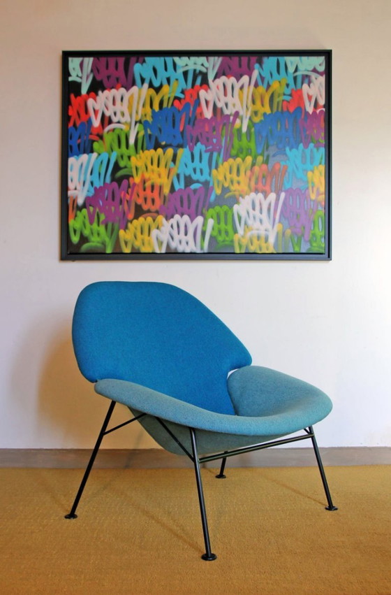 Image 1 of Pierre Paulin F555 armchair, Artifort, 1960s