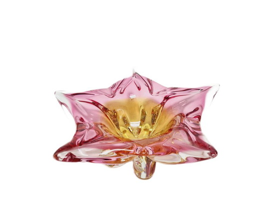 Bol décoratif de J. Hospodka pour la verrerie Chribska, ancienne Tchécoslovaquie, années 1960 – Glass (photo 3 of 15)
