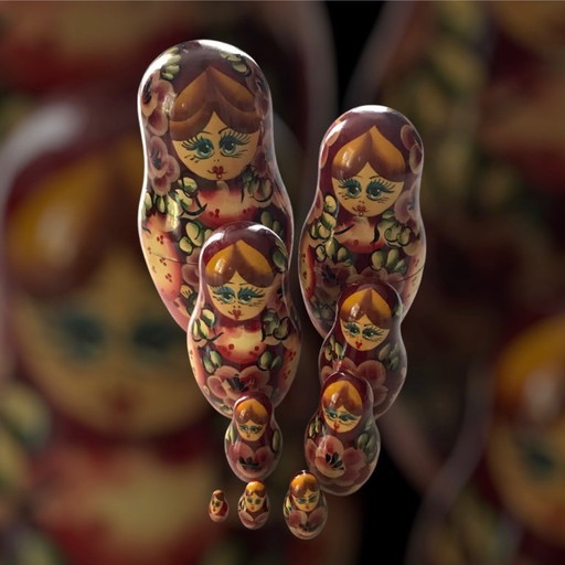 Russian dolls or Matryoshka