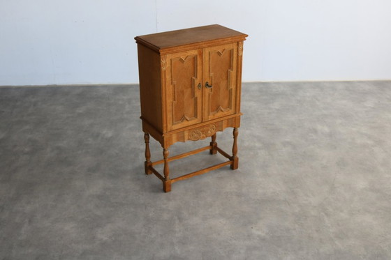 Image 1 of Brutalist Danish bar cabinet