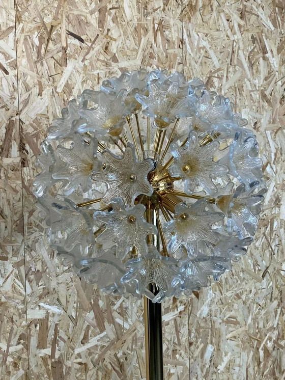 Image 1 of 60er 70er Jahre Lampe Leuchte Floor Lamp Toni Zuccheri - VeArt Für Venini Italien 70s