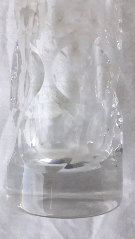 Image 1 of Crystal Roller Vase