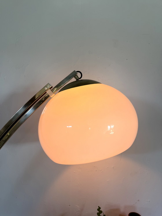 Image 1 of Vintage XL verstelbare booglamp, Geoffredo Reggiani ‘70