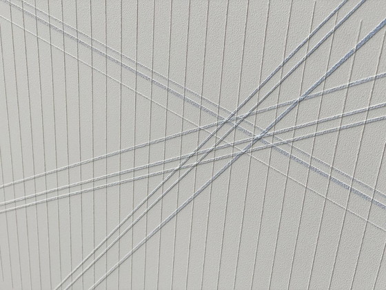 Image 1 of Geometric relief work by Rolf Forster, 1992