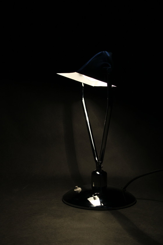Image 1 of 1940s Banker Lamp 3535 by Napako, Czechoslovakia